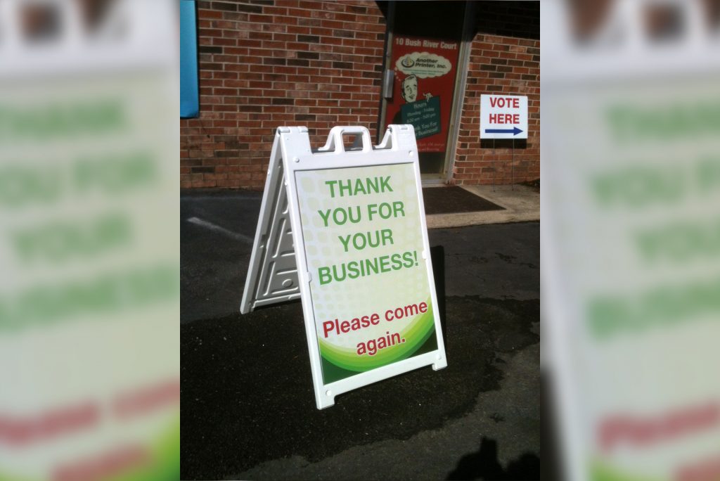 Signacade A-Frame Sign