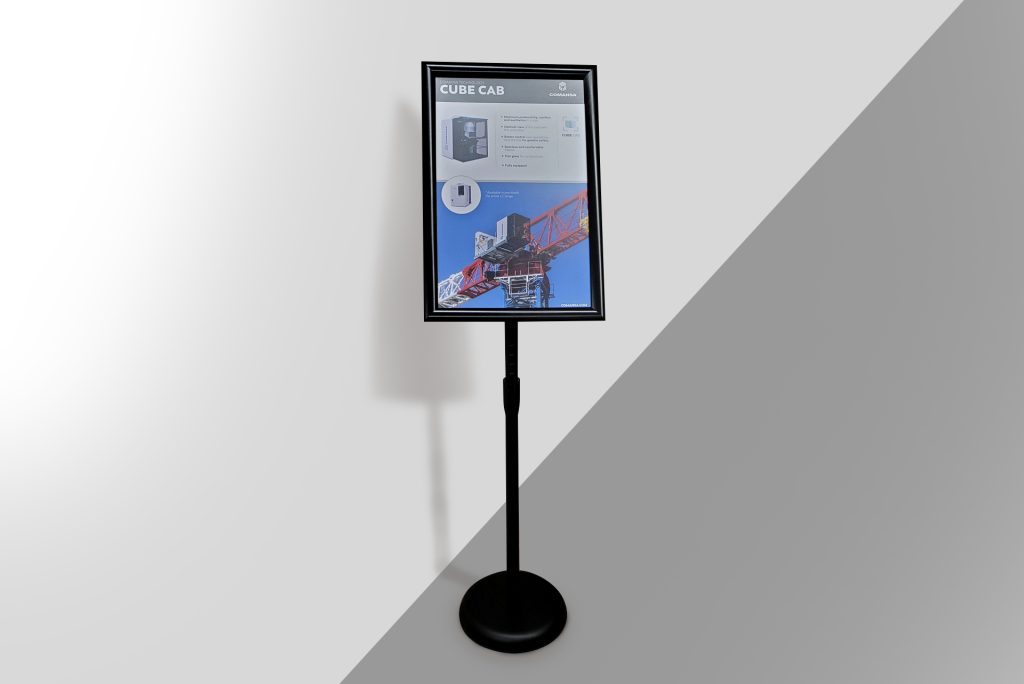 Adjustable Poster Display